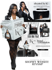 Shopify Website (Revamp) Homepage w/o  Animation