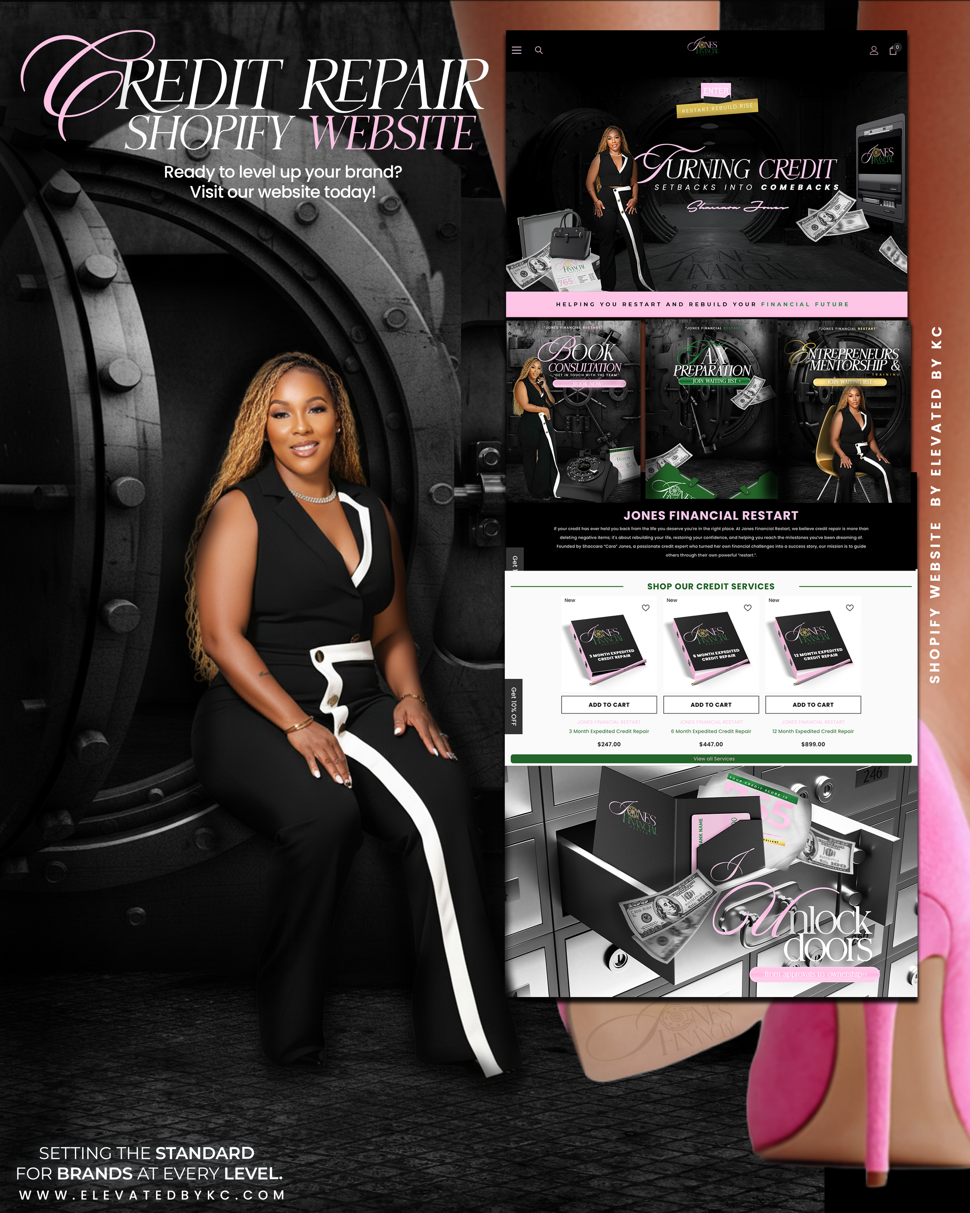 Full Shopify Website Development w/ Animation